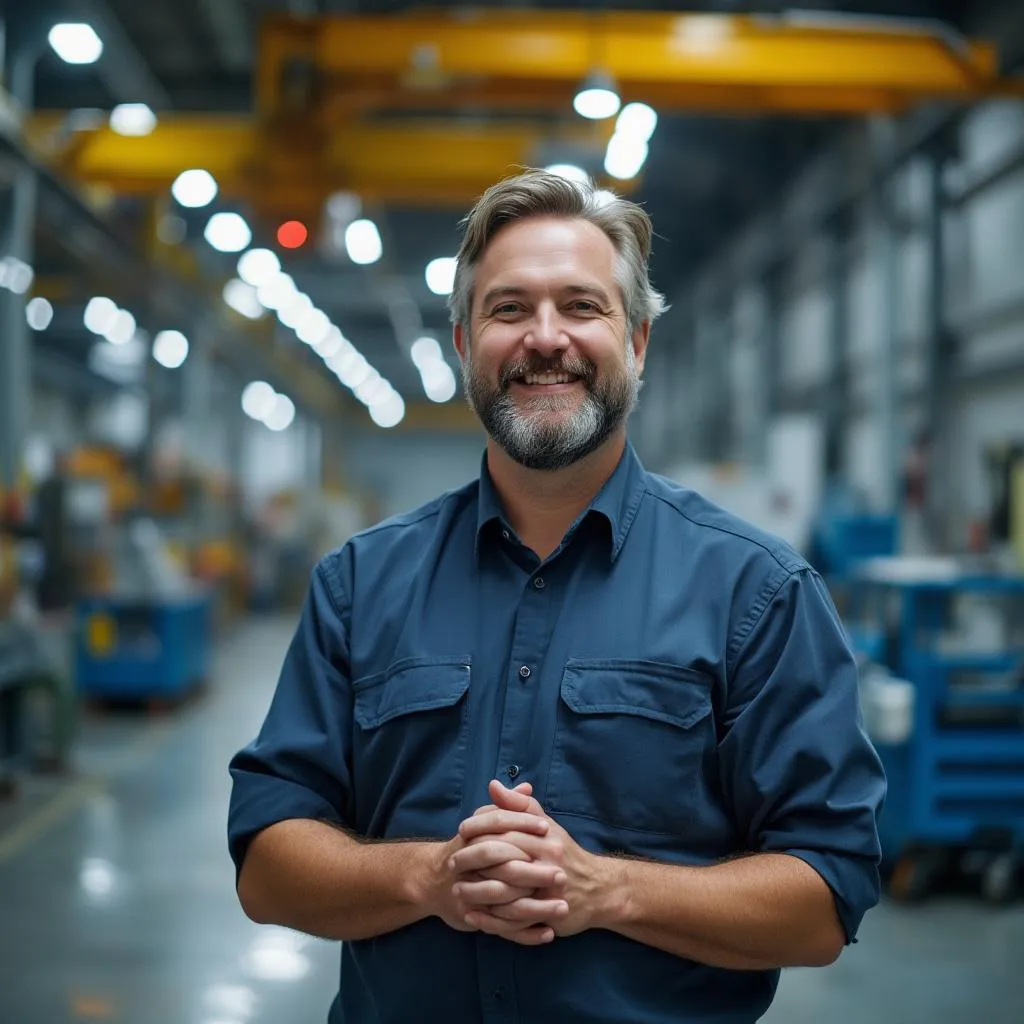 Fabrika direktörü Emre Köksal